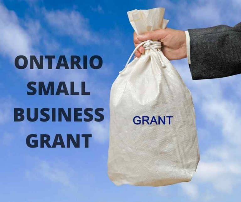 Small Business Grant Ontario